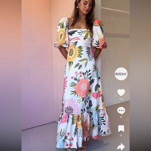 By Nicola Camille Maxi Dress in Potpourri